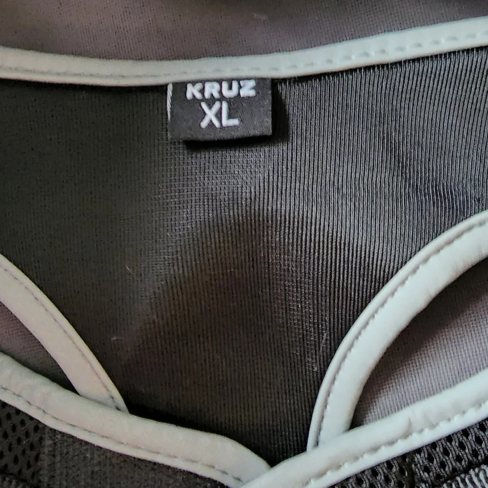 NWOT Kruz Reflective Dual Layered  Mesh Dog Harness Black Size XL